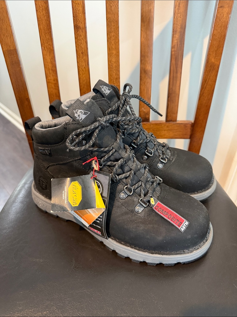 NWT Rocky 6” CT Legacy 32 Work Boots